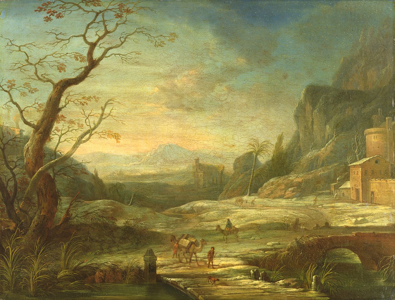 Paysage oriental - Johann Holst