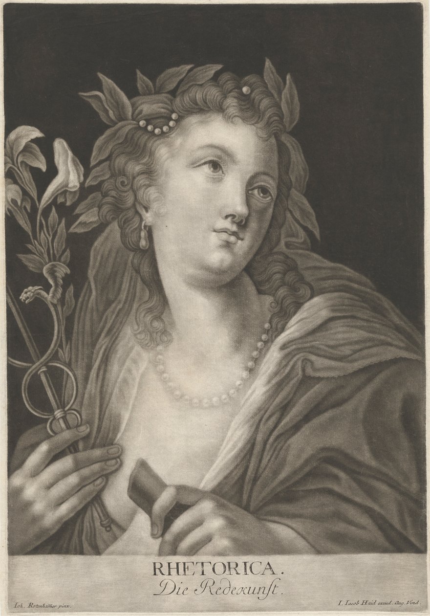 Rhetorica. Die Redekunst. - Johann Jacobus Haid