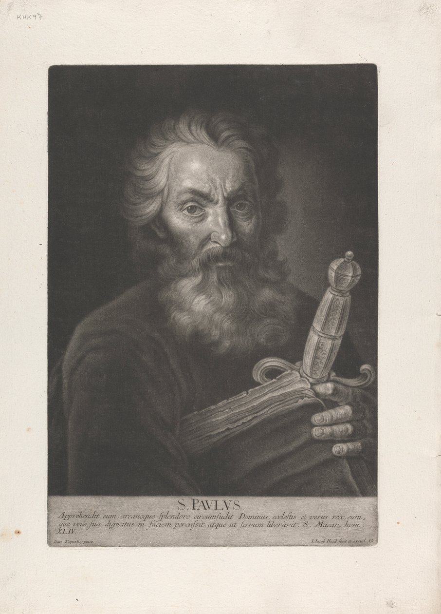 Saint Paul - Johann Jacobus Haid