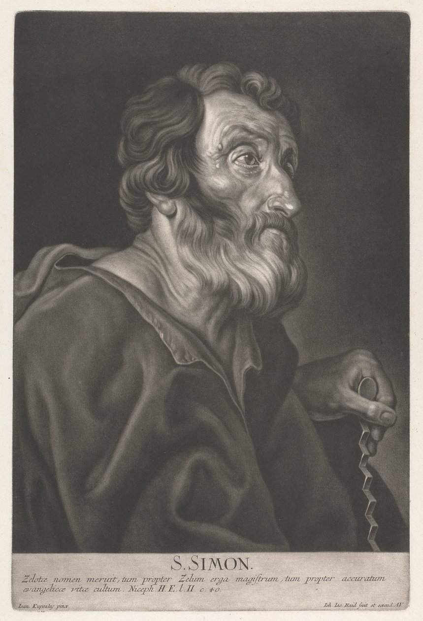 S. Simon - Johann Jacobus Haid