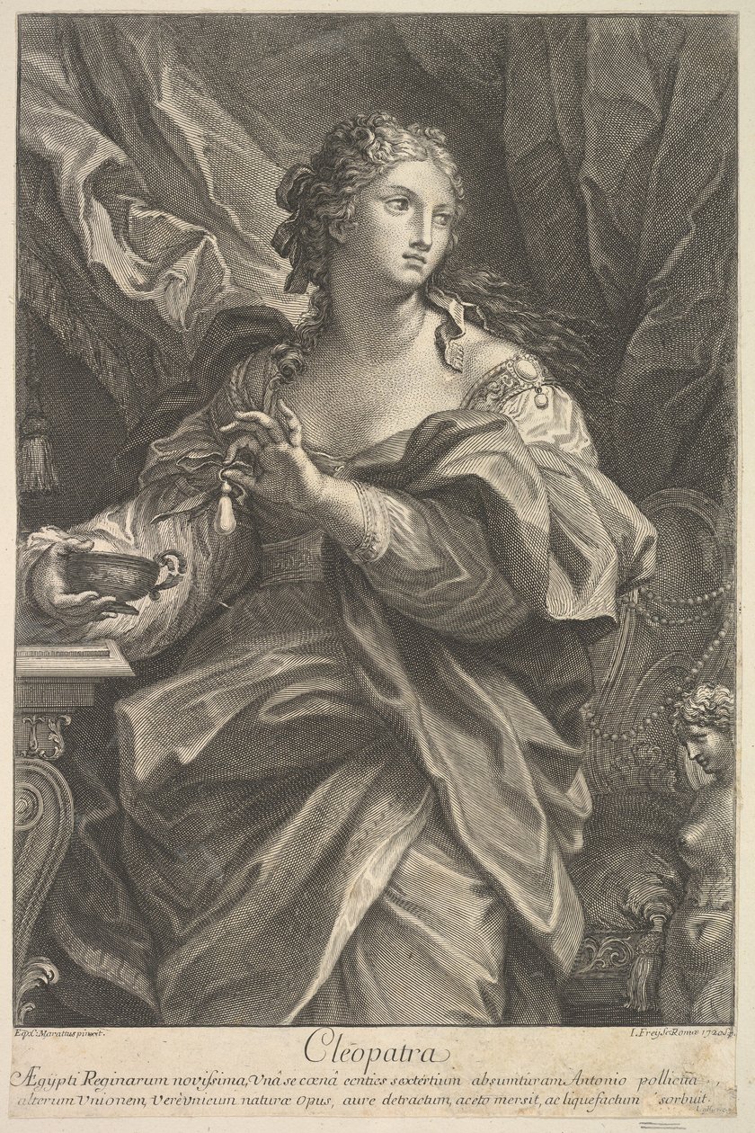 Cléopâtre, 1720 - Johann Jakob Frey the Elder