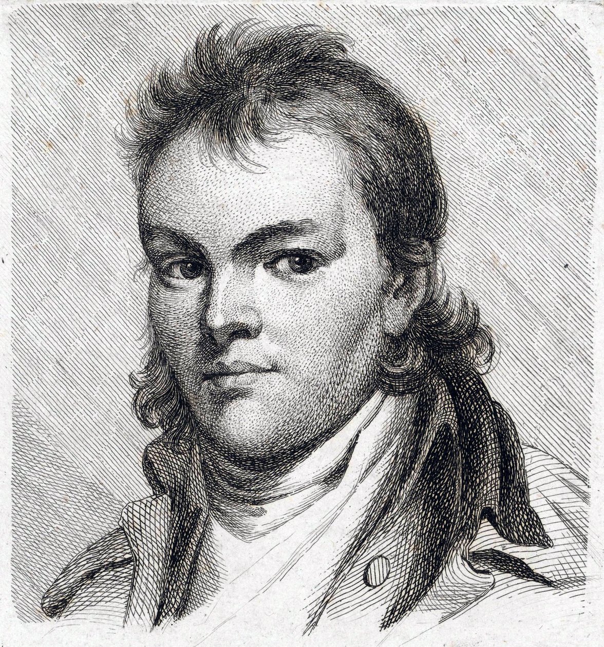 Autoportrait - Johann Jakob Laurenz Billwiller