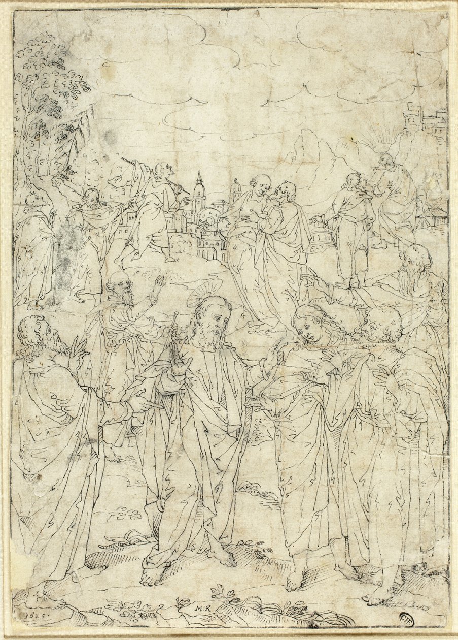 Le Christ et les Apôtres - Johann Mathias Kager