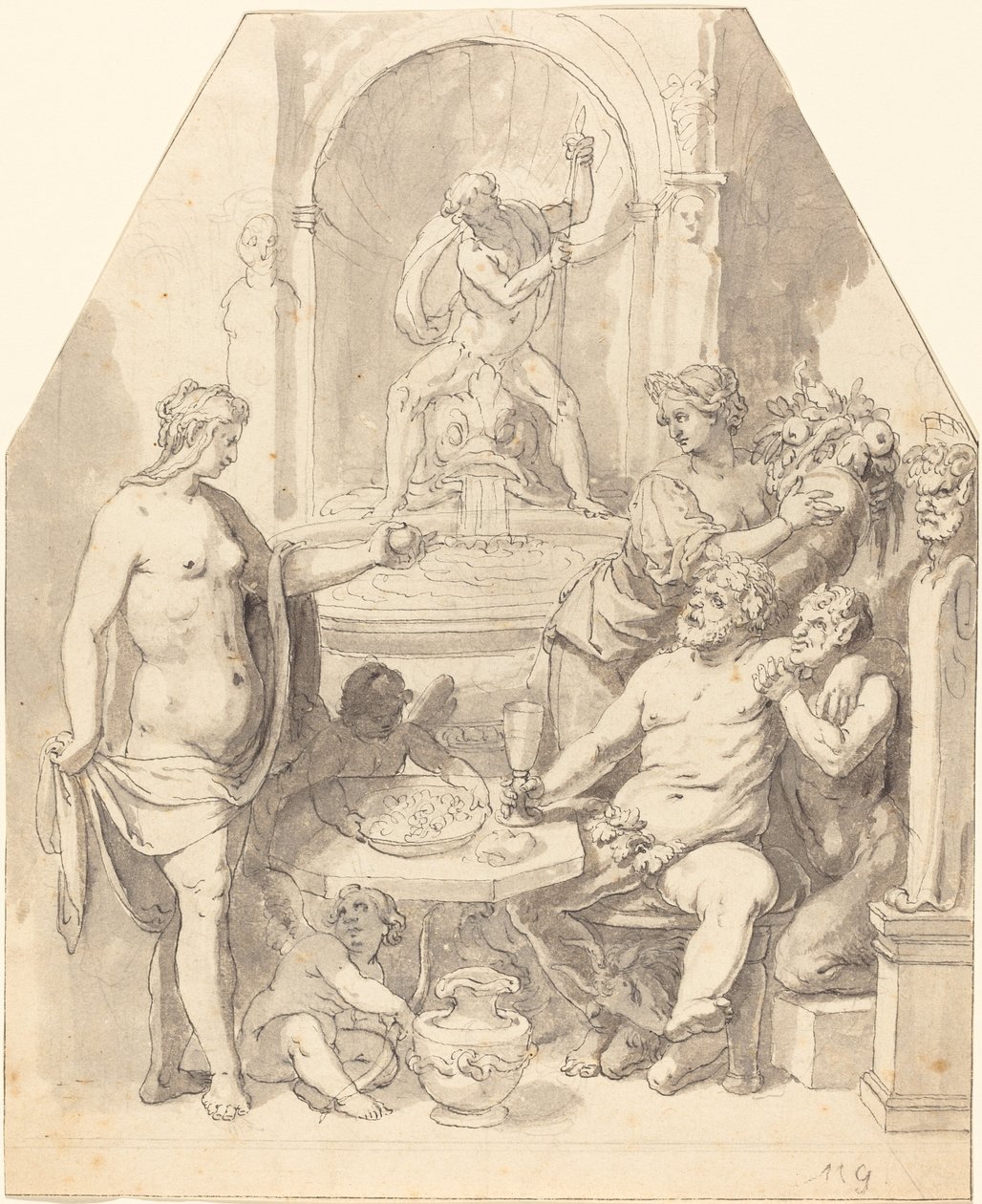 Sans Cérès et Bacchus, Vénus gèle - Johann Matthias Kager