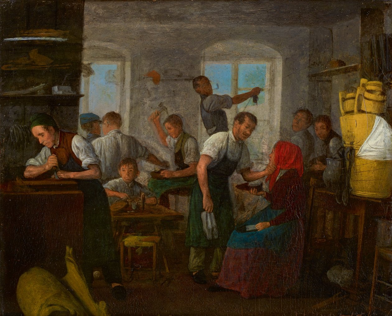 Atelier de cordonnier - Johann Michael Neder