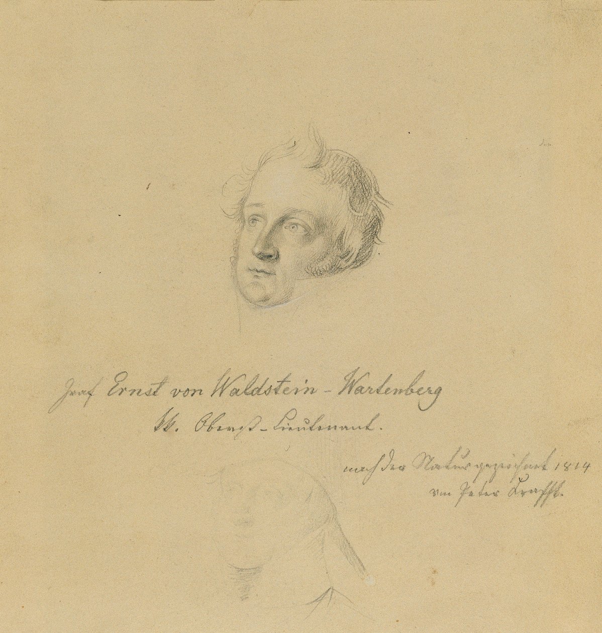 Comte Ernst von Waldstein-Wartenberg - Johann Peter Krafft