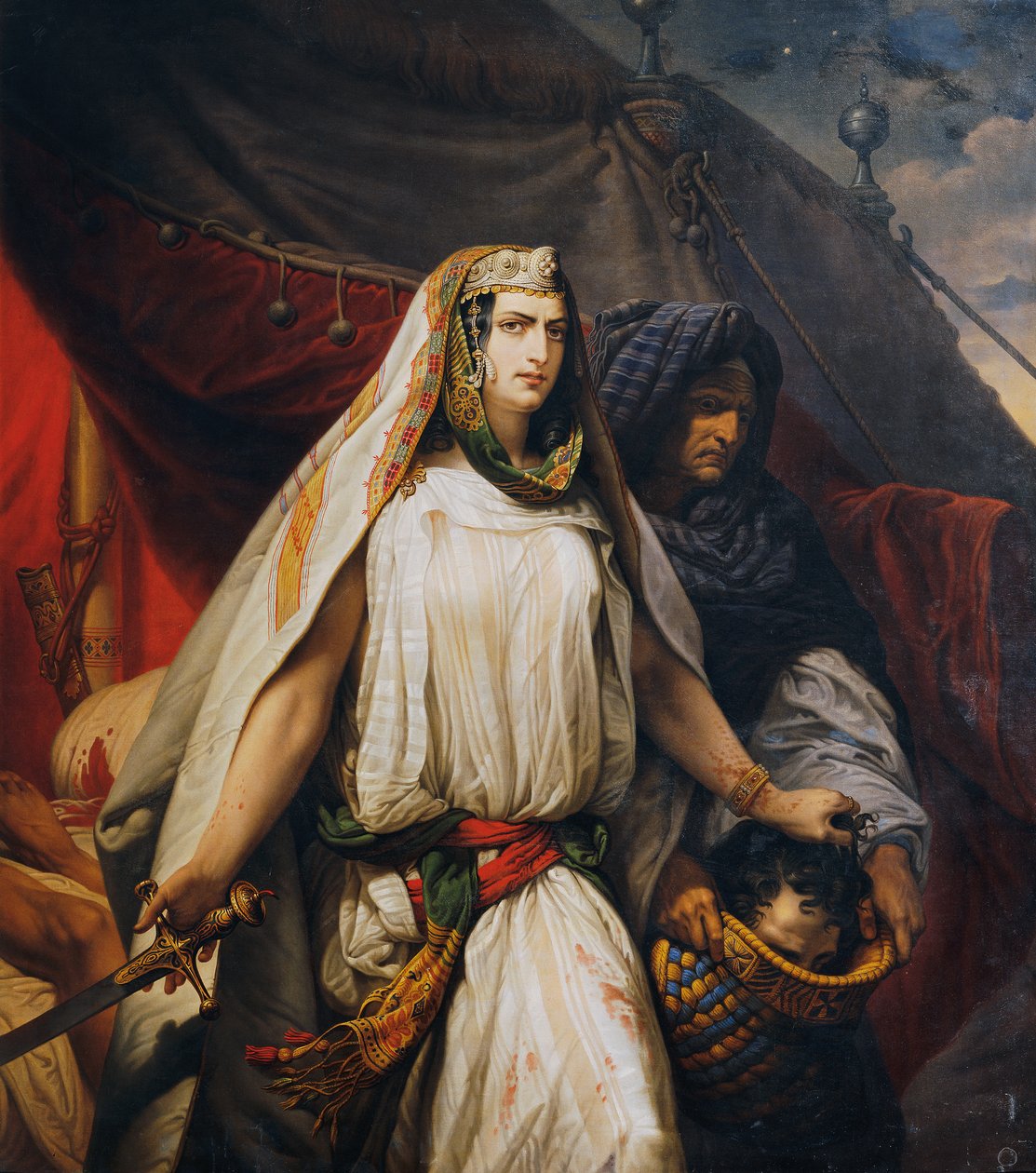 Judith avec la tête d