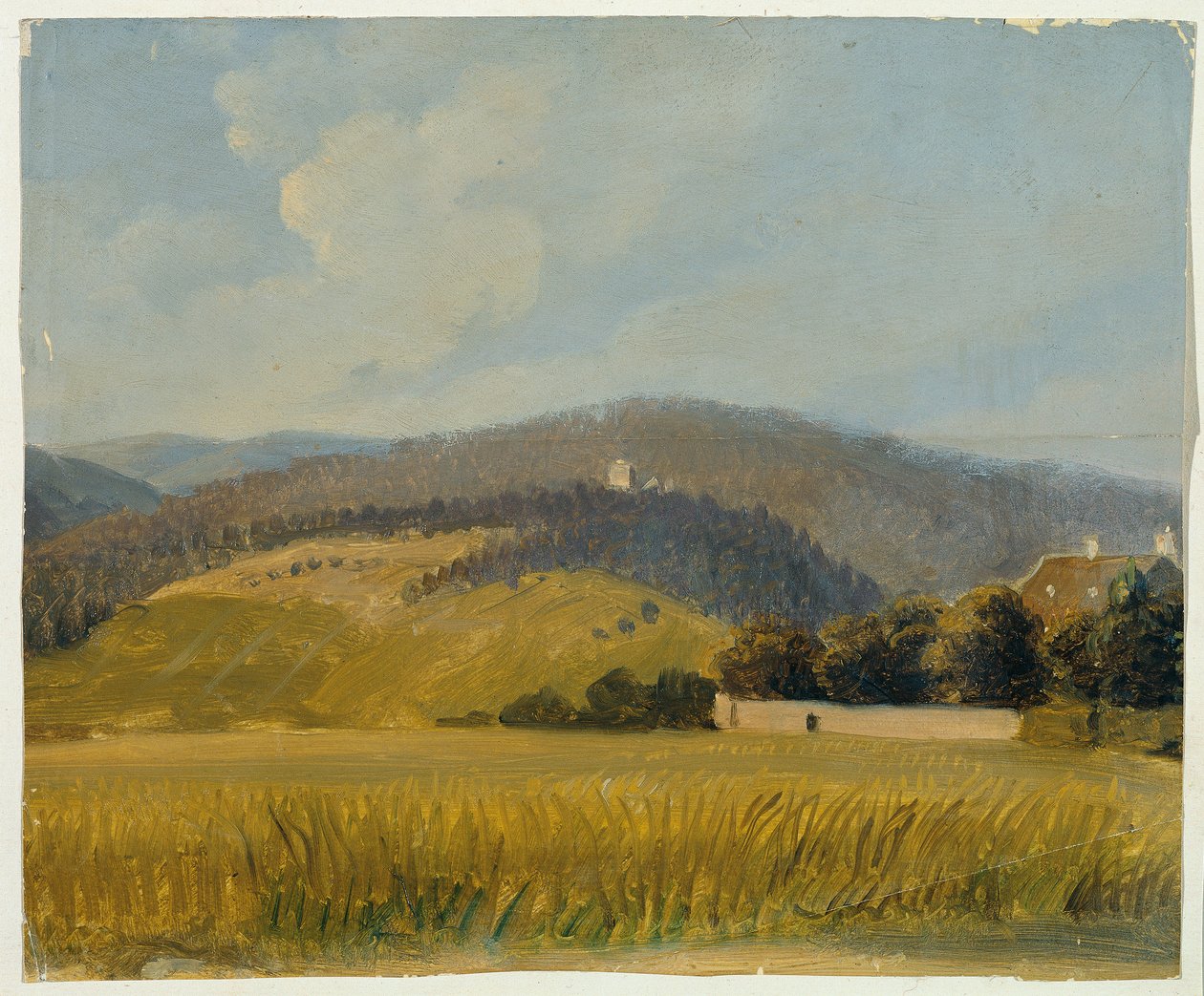 Paysage près de Baden - Johann Peter Krafft