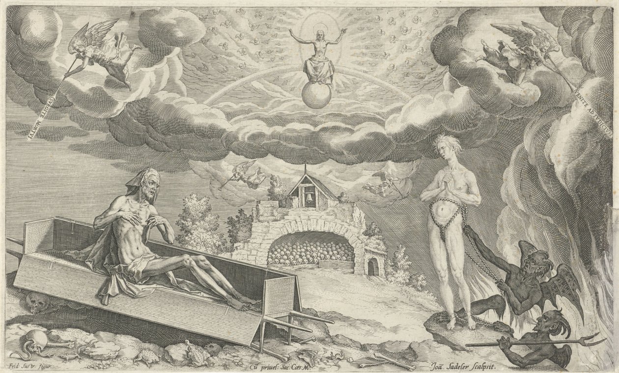 Jugement dernier - Johann Sadeler (I)