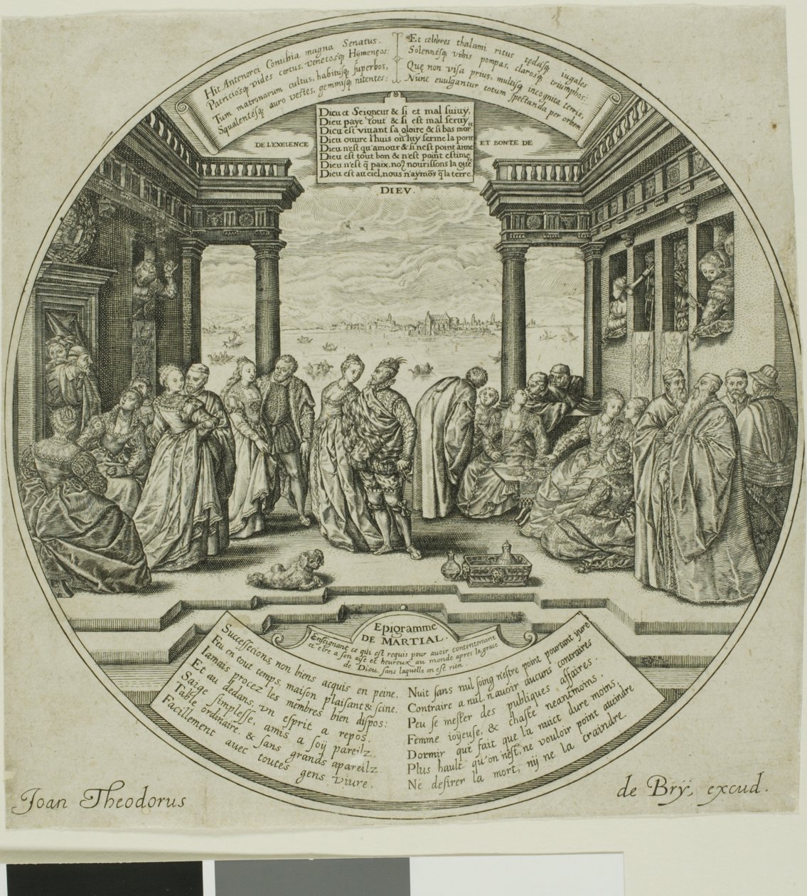 Le Mariage vénitien - Johann Theodor de Bry