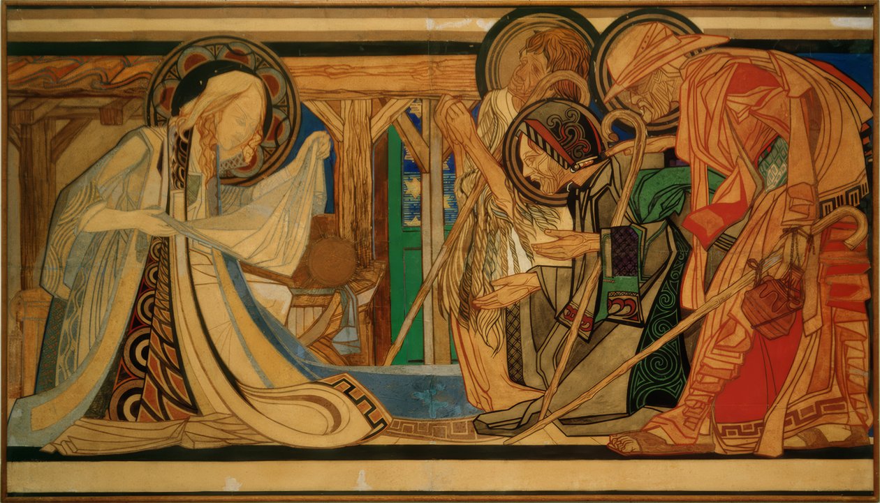 Adoration des bergers - Johan Thorn Prikker