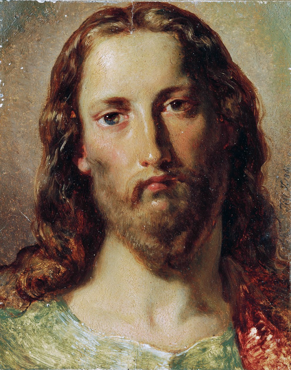 Tête du Christ - Johann  Till der Jüngere
