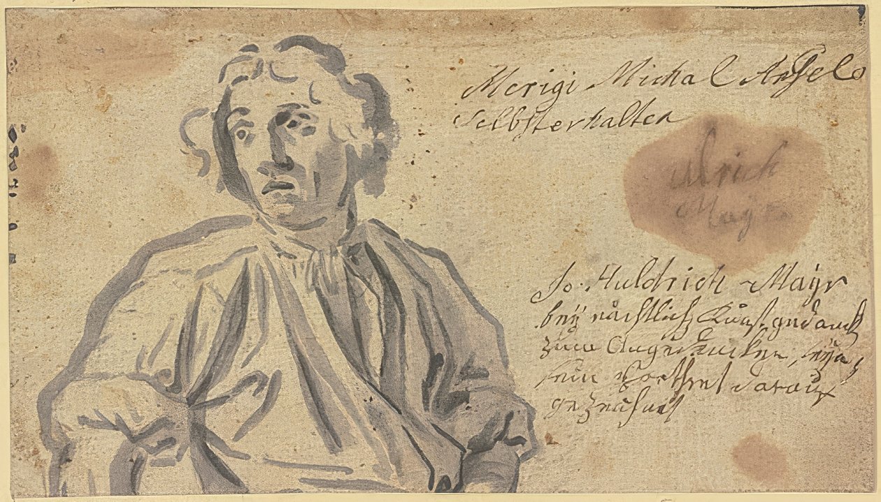 Autoportrait - Johann Ulrich Mayr