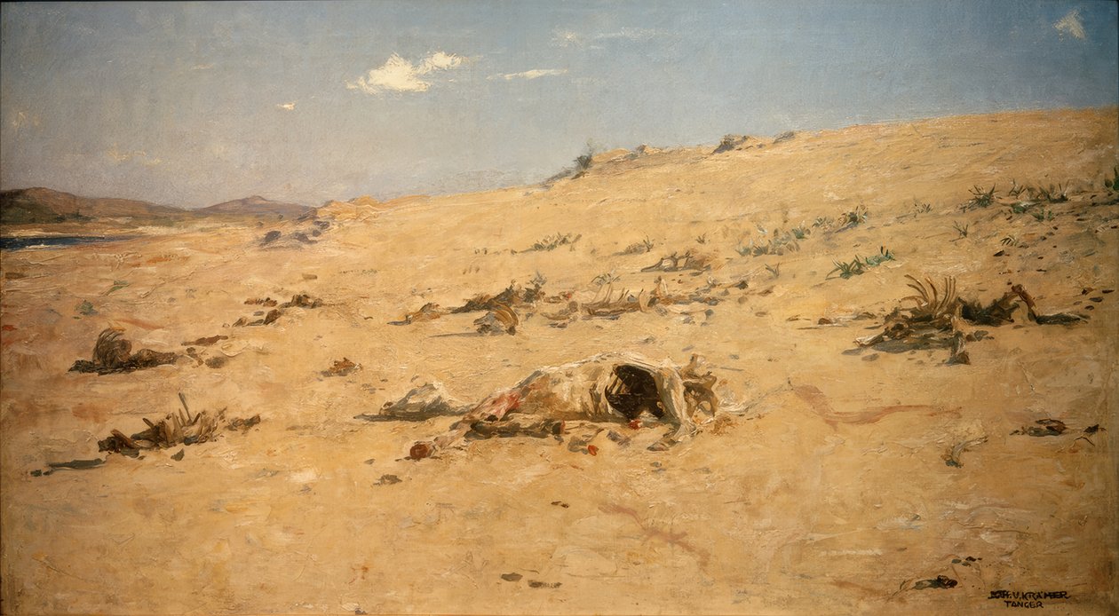 Motif de Tanger - Johann Victor Krämer