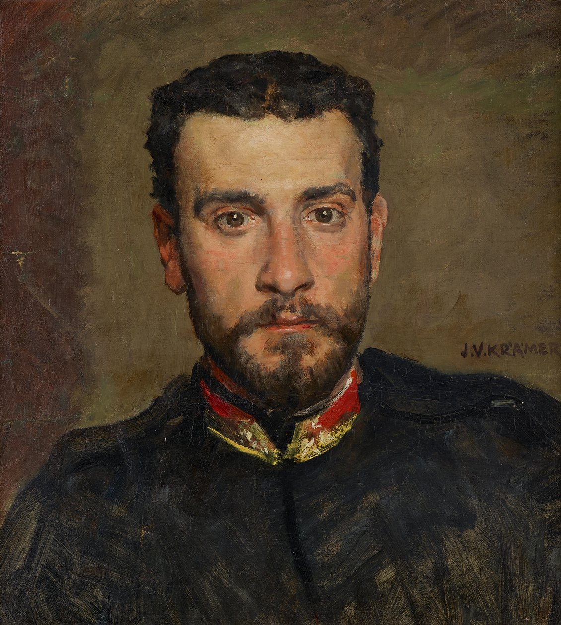 Autoportrait - Johann Victor Krämer