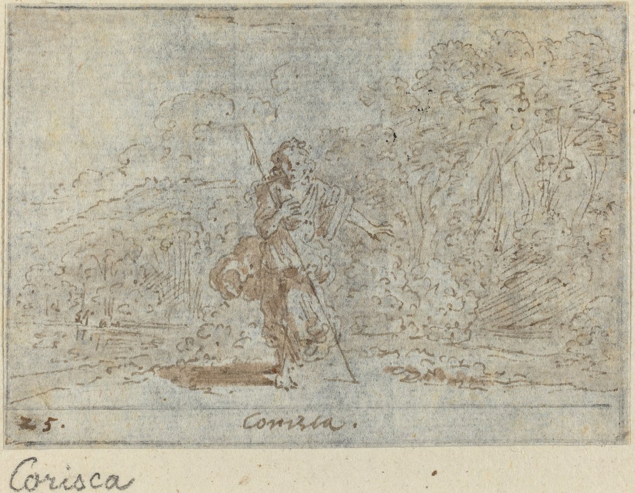 Corisca - Johann Wilhelm Baur