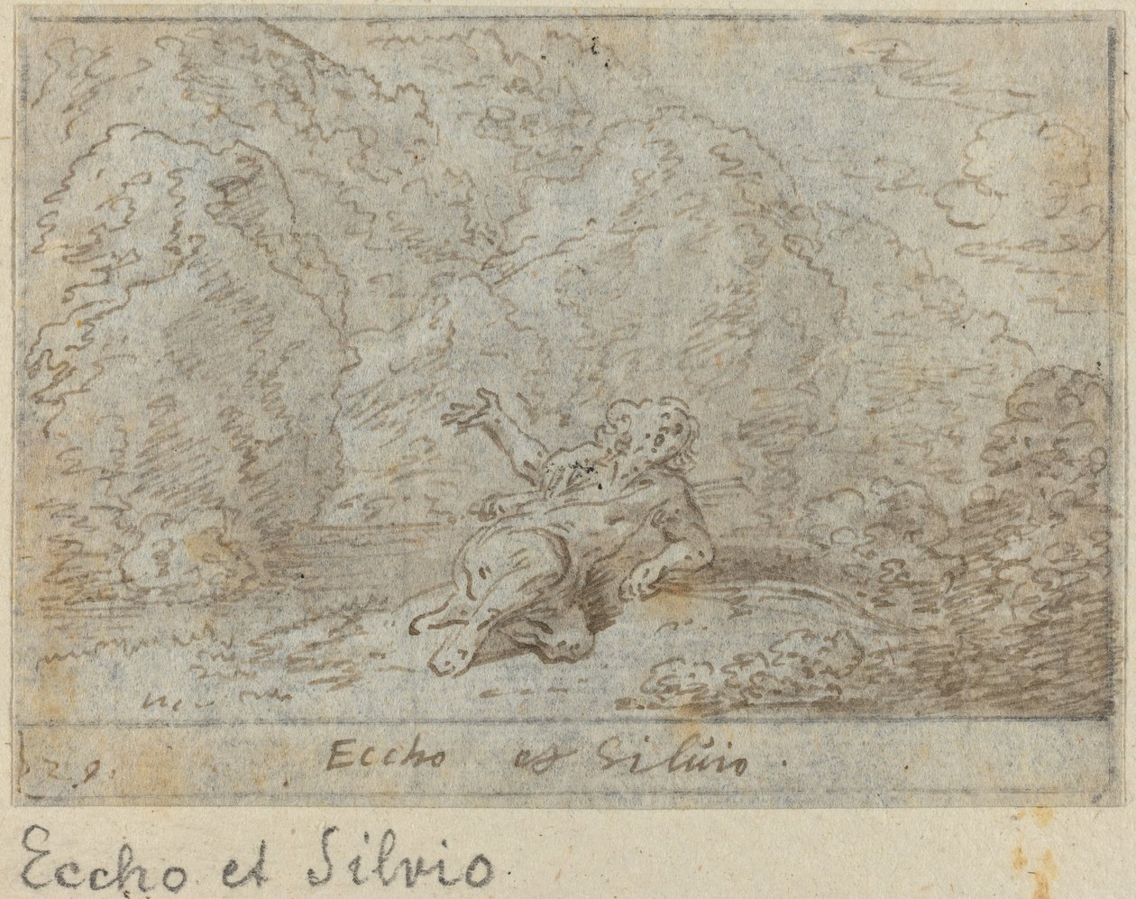 Silvio - Johann Wilhelm Baur