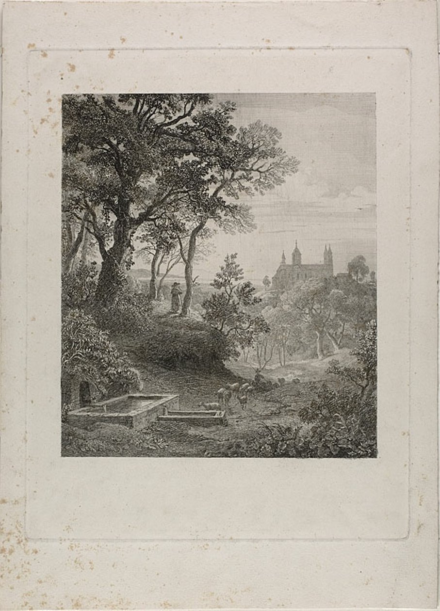 Approche du printemps - Johann Wilhelm Schirmer