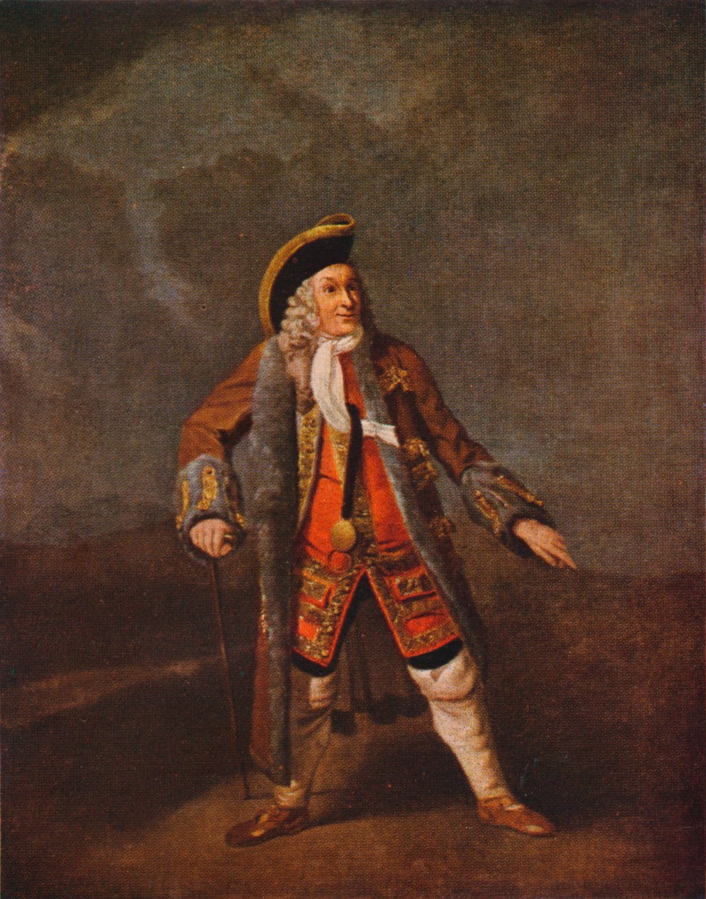 Garrick en tant que Lord Chalkstone, c1740 1948 - Johan Joseph Zoffany