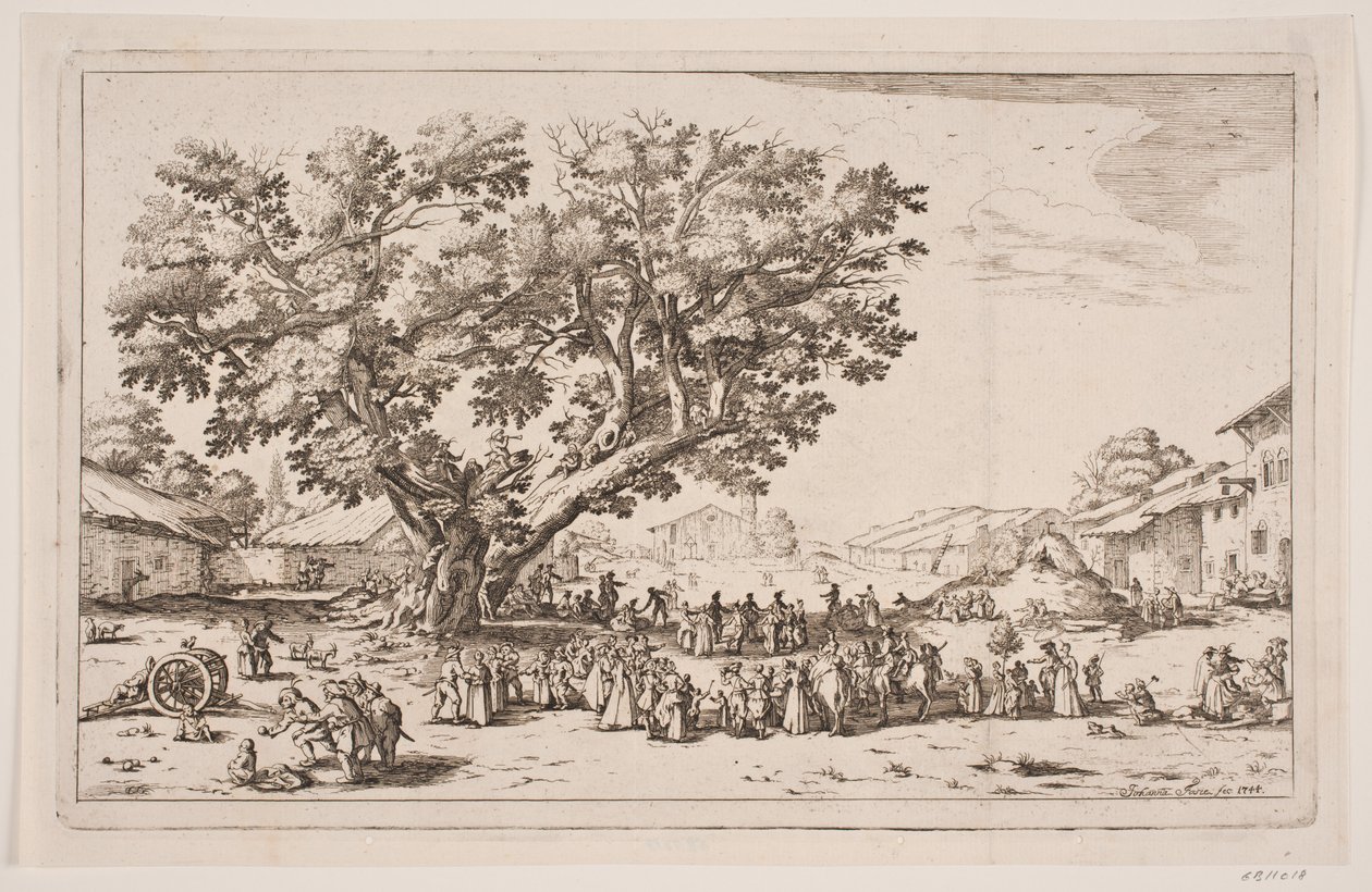 Festivités dans un village - Johanna Fosie