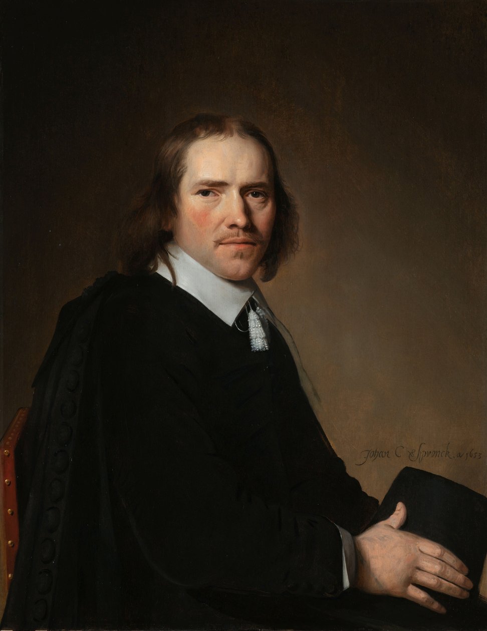 Portrait de Dirck, Johannes ou Jacobus Wallis - Johannes Cornelisz. Verspronck