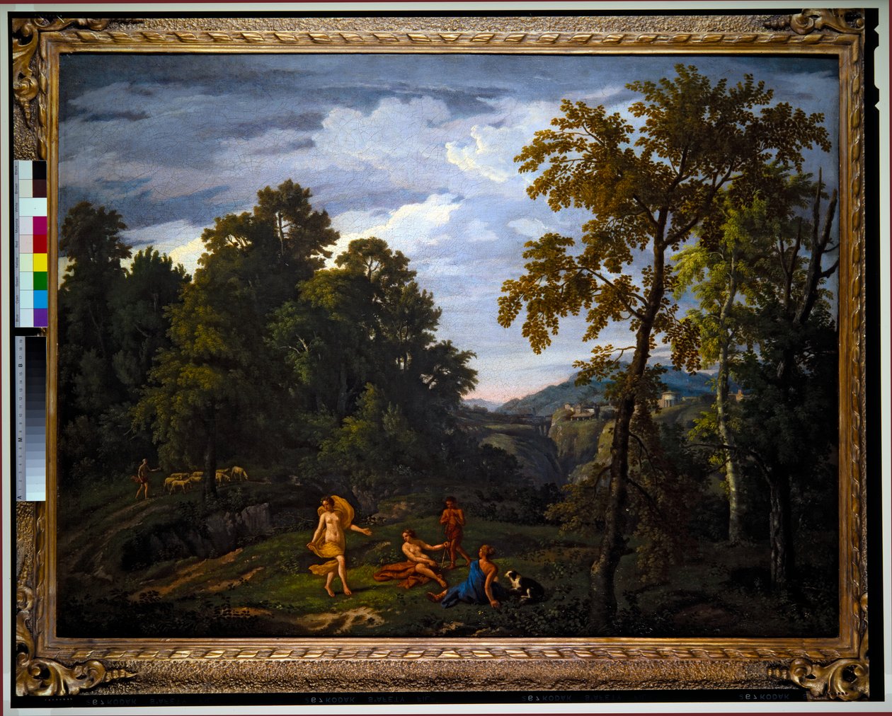 Paysage avec figures classiques - Johannes (1646 c.1726) Glauber