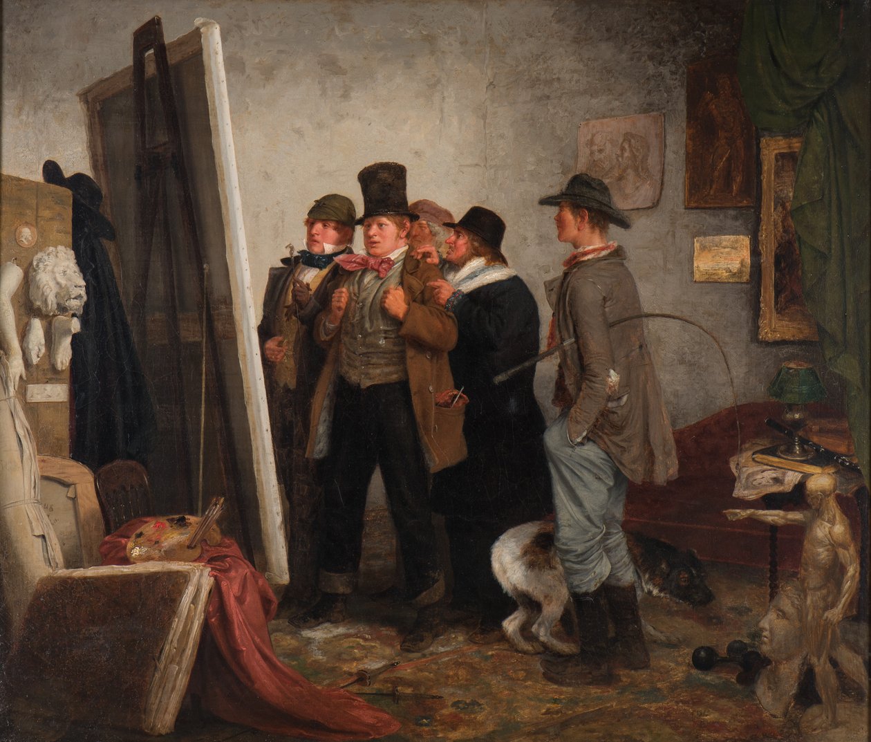 Connaisseurs de la campagne, 1855 - Johannes Adam Simon Oertel