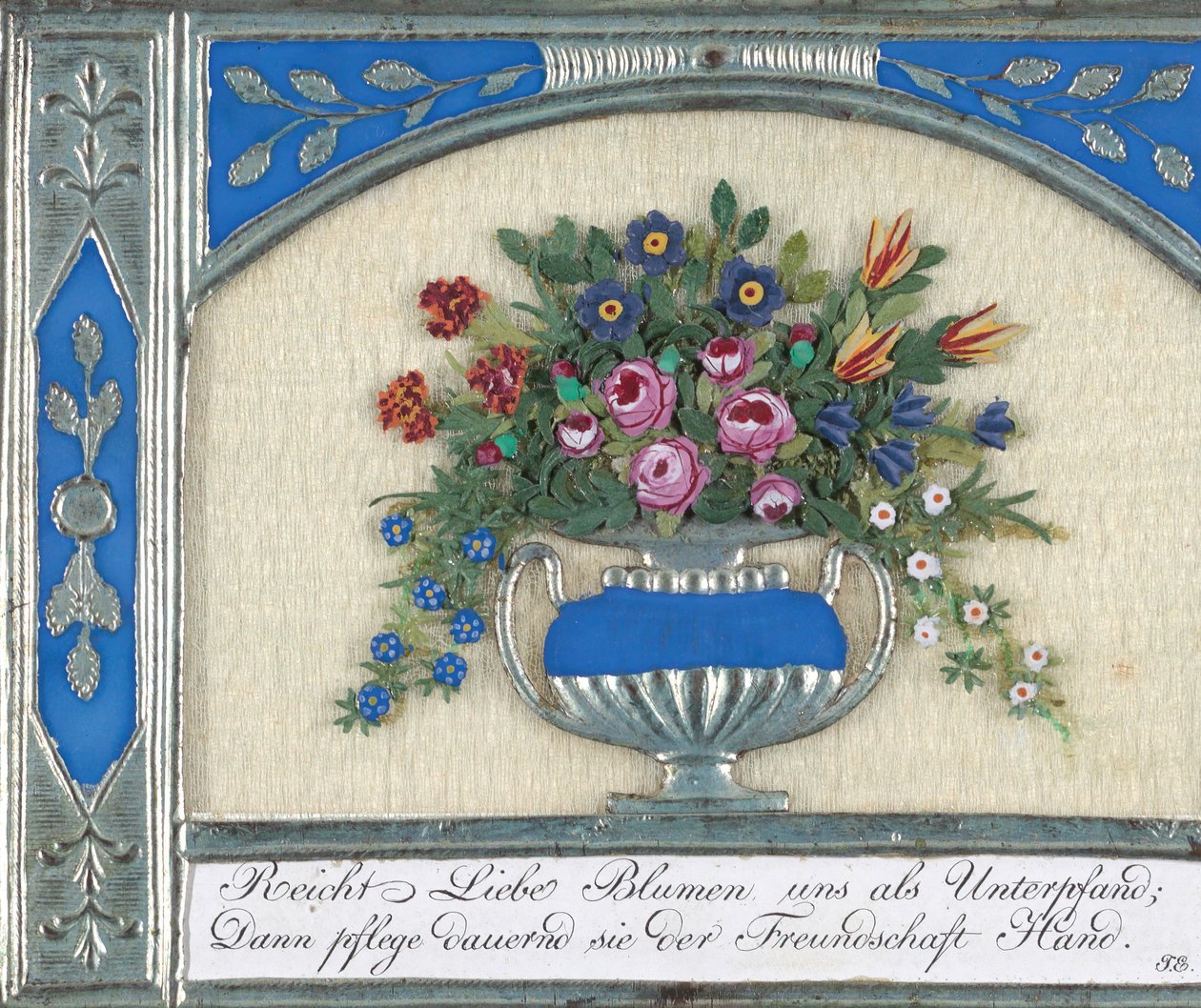 Carte de vœux, 1821 - Johannes Endletzberger