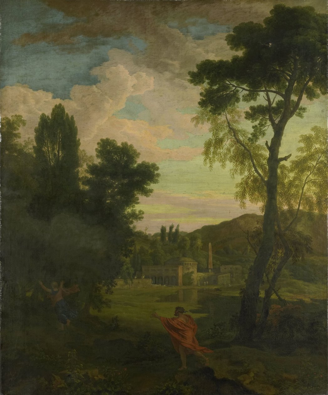 Paysage arcadien avec Jupiter et Io - Johannes Glauber