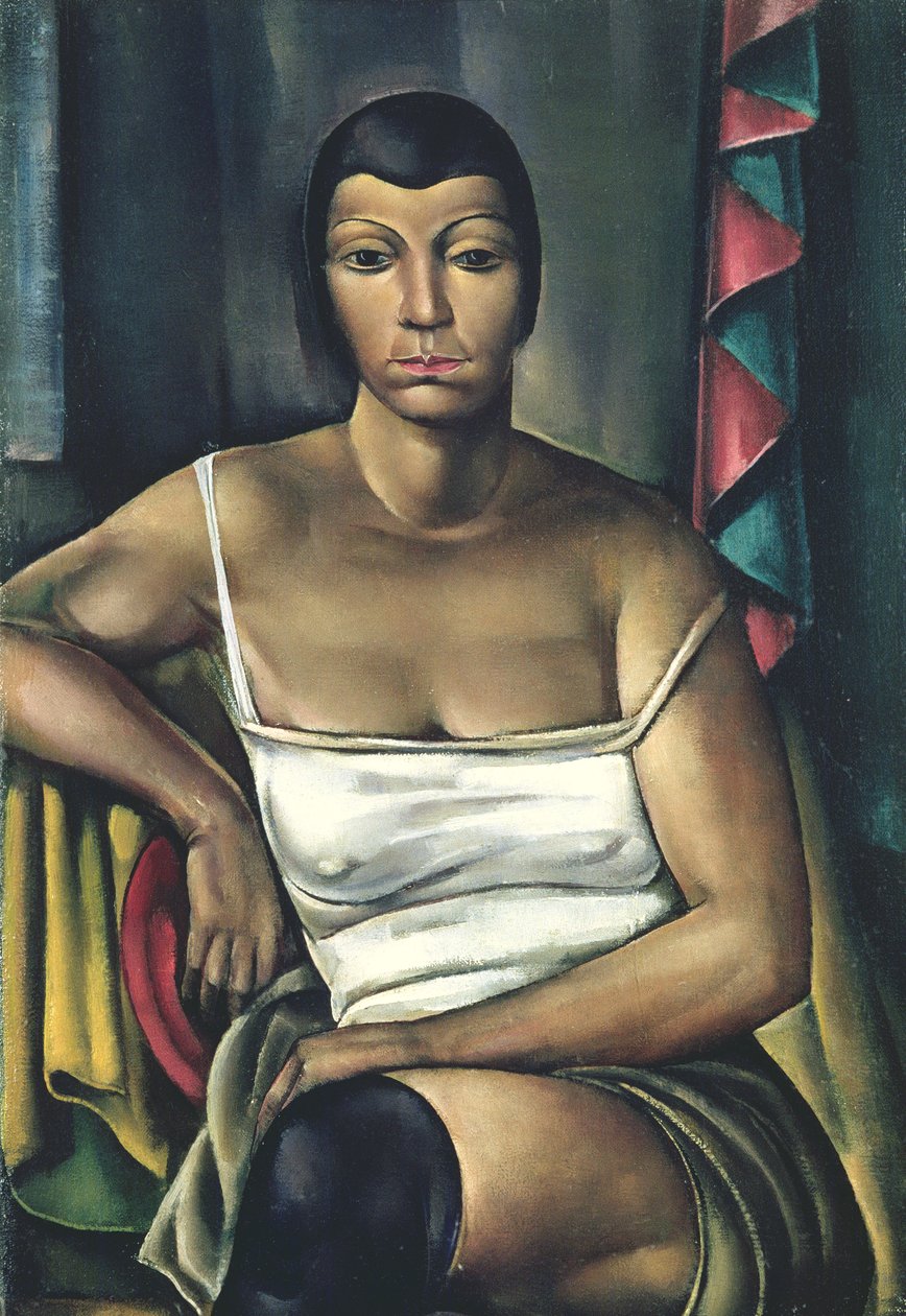 Femme assise - Johannes Greenberg