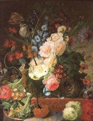Nature morte de fleurs - Johannes Hendrick Fredriks