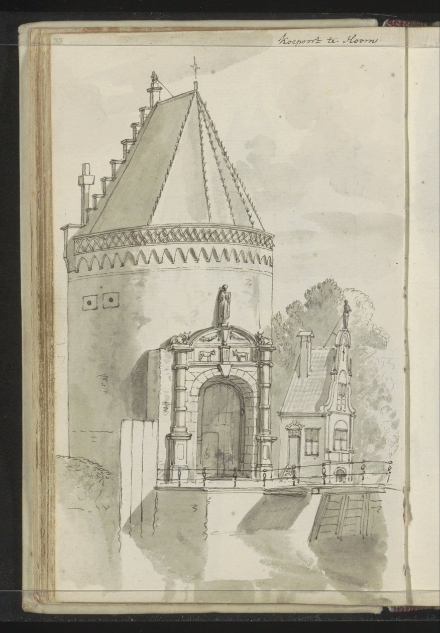 Porte de la vache à Hoorn - Johannes Huibert Prins