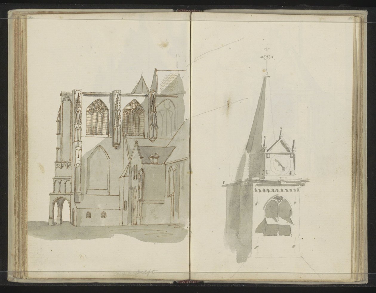 Vieille Église à Delft - Johannes Huibert Prins