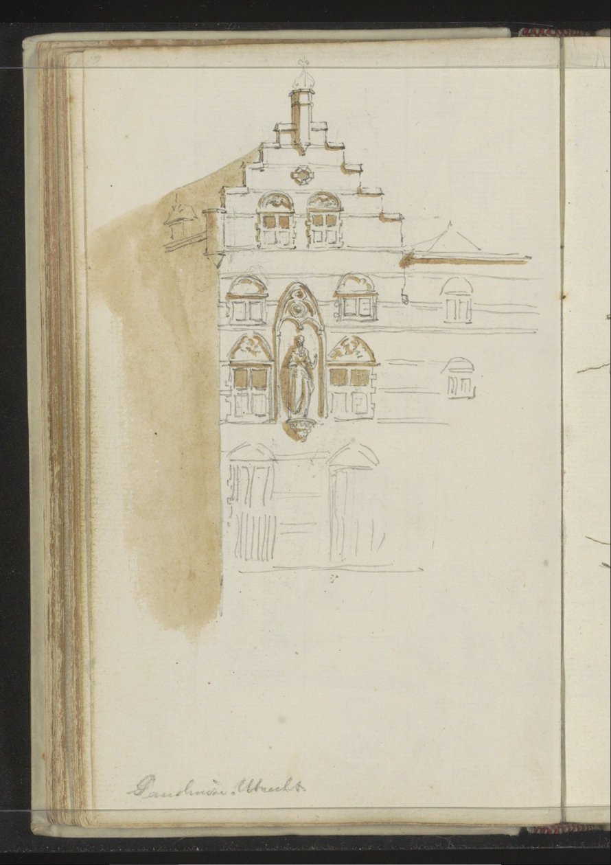 Maison du Pape à Utrecht - Johannes Huibert Prins