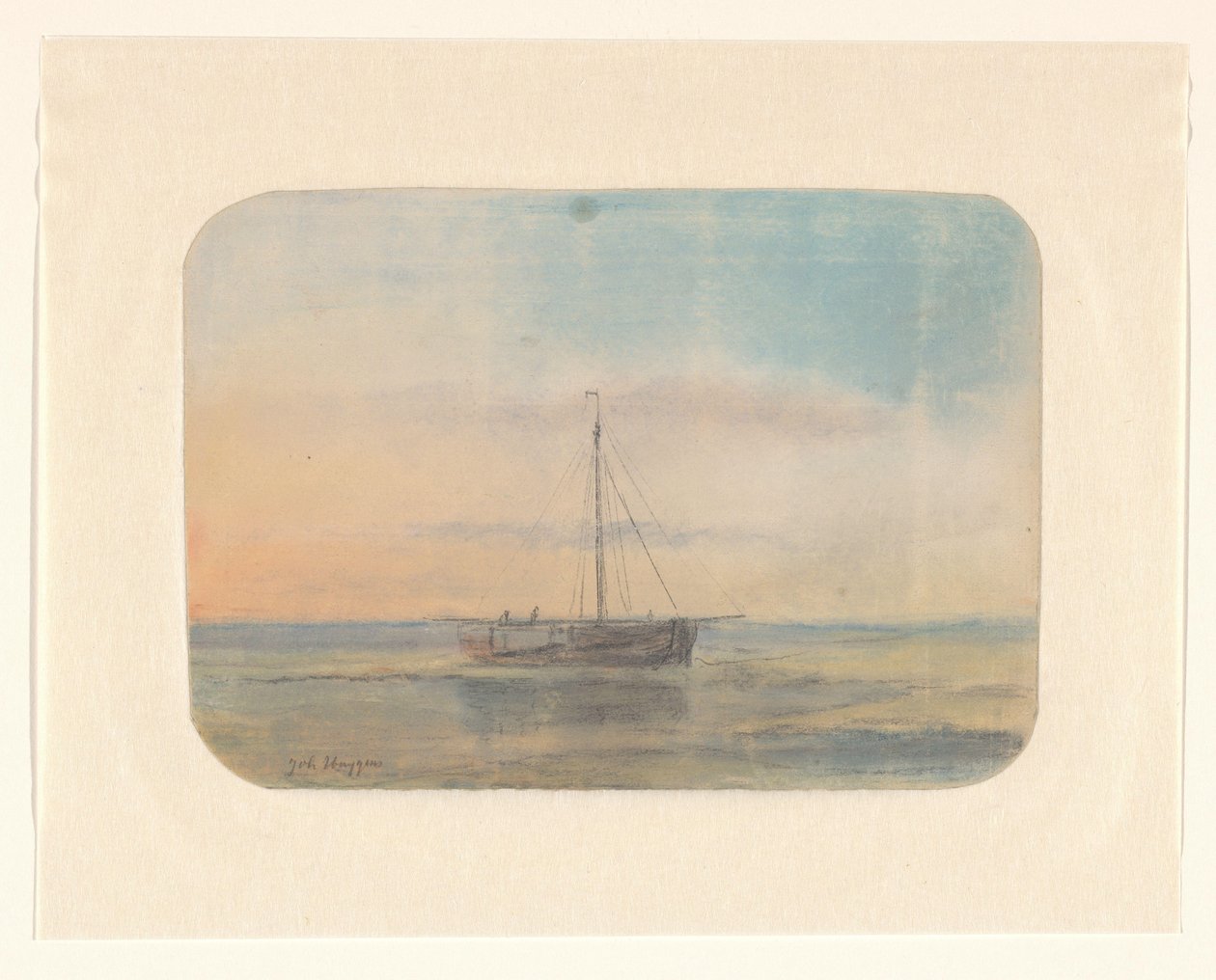 Voilier - Johannes Huygens (signed by artist)