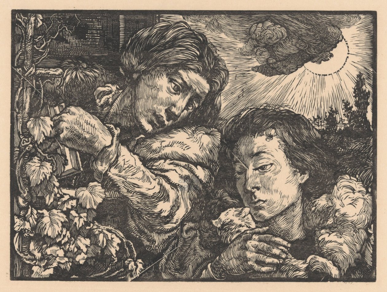 Deux femmes près d