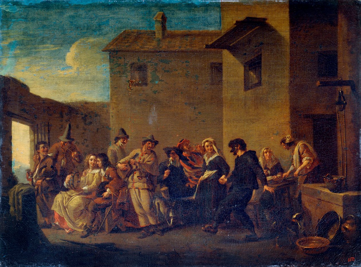 Carnaval à Venise, XVIIe siècle - Johannes Lingelbach