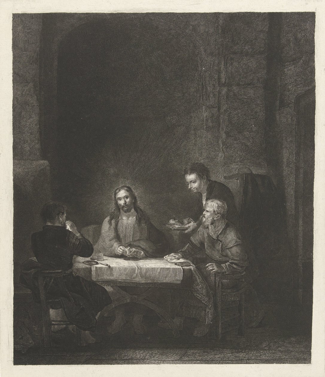 Repas à Emmaüs - Johannes Pieter de Frey
