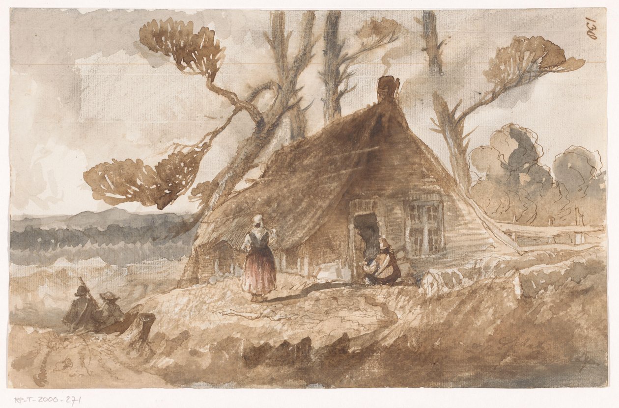 Ferme sur la lande - Johannes Tavenraat