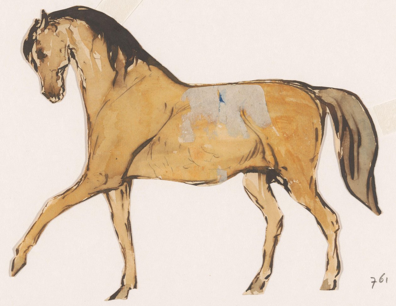 Cheval (découpé) - Johannes Tavenraat