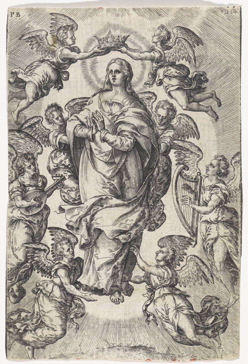 Assomption de Marie - Johannes Wierix