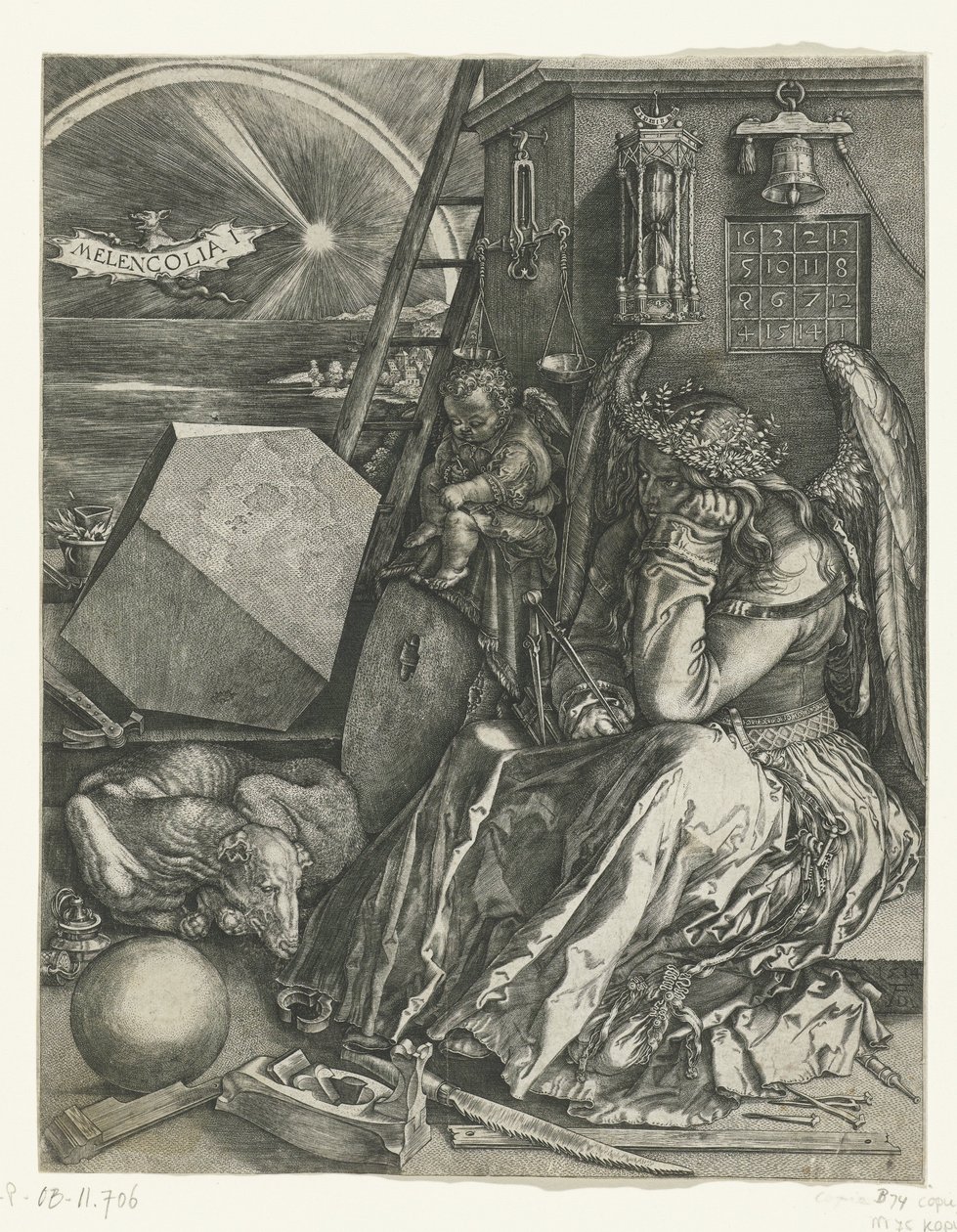 Mélancolie - Johannes Wierix
