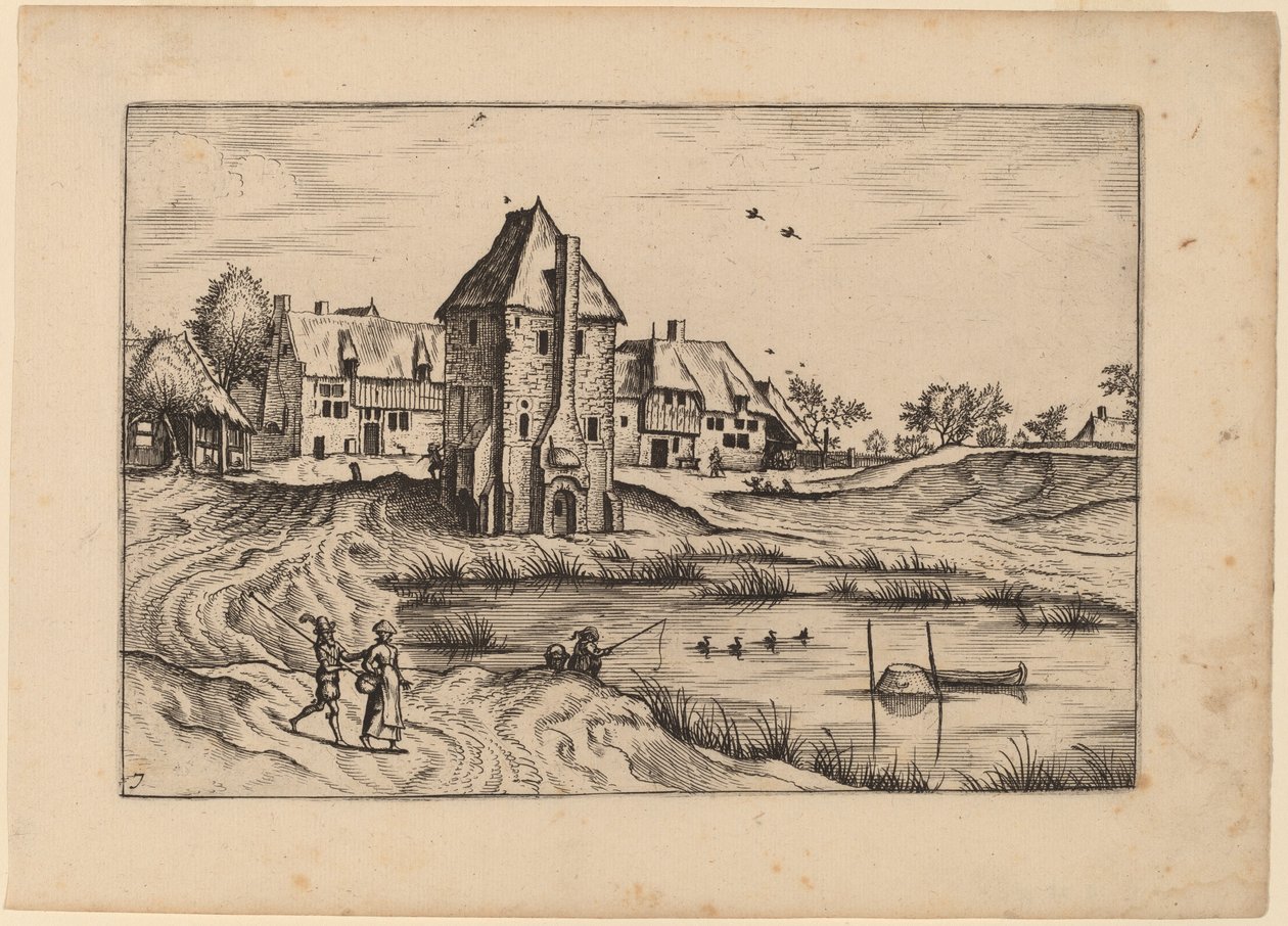 Fermes - Johannes van Doetechum, the Elder and Lucas