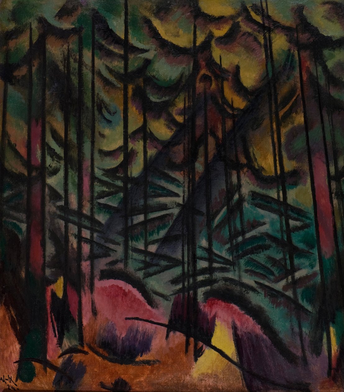 Sapins expressifs - Johans Valters