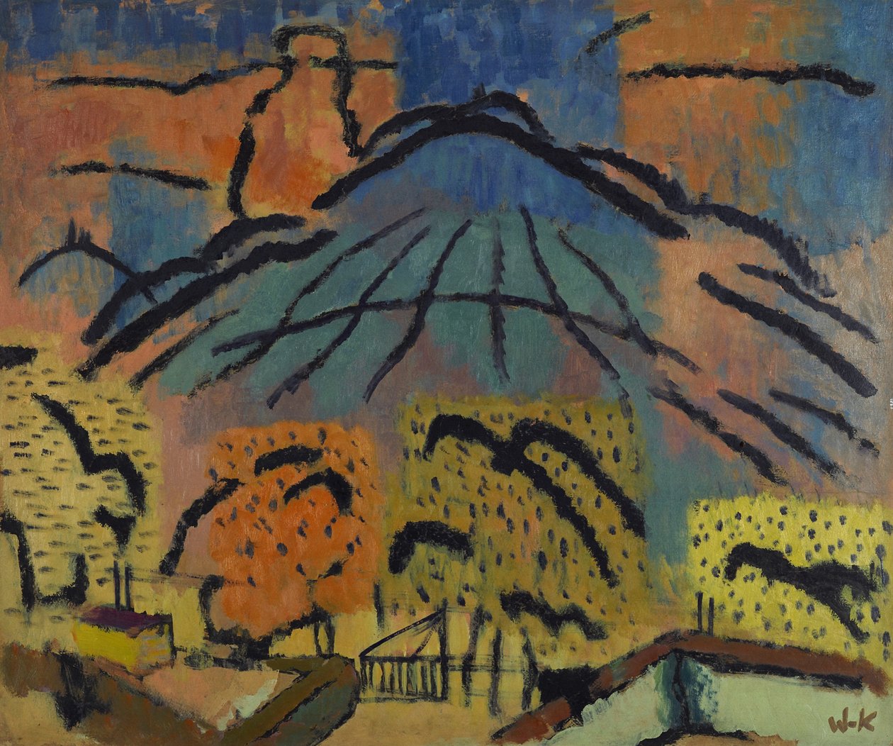 Montagne près de Metzinger - Johans Valters