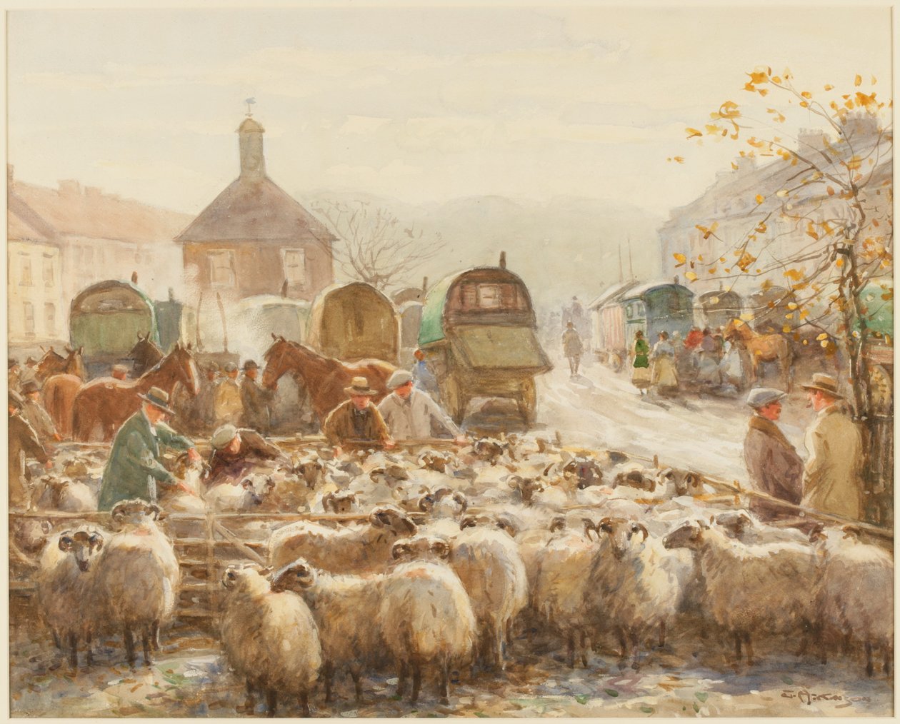 Foire de Yarm - John Atkinson