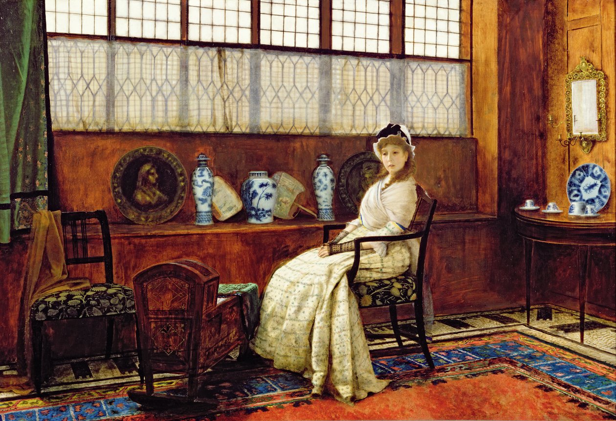 La chanson du berceau - John Atkinson Grimshaw