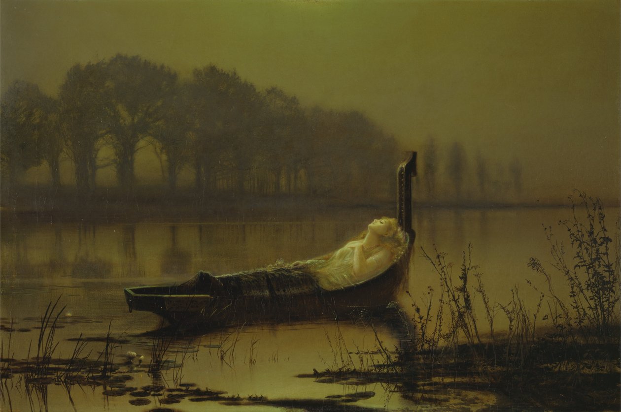 La Dame de Shalott - John Atkinson Grimshaw
