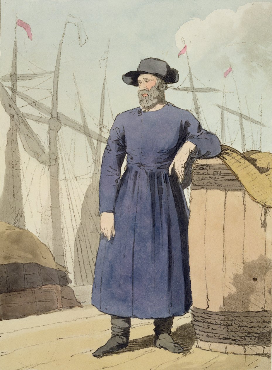 Marchand russe, gravé par l