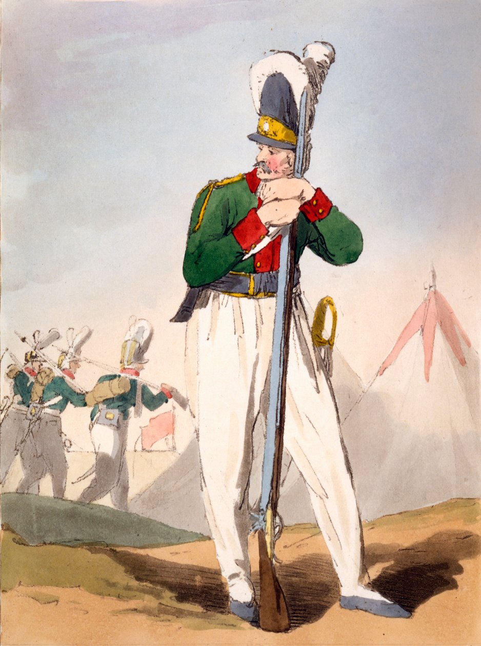 Soldat russe, illustration de 